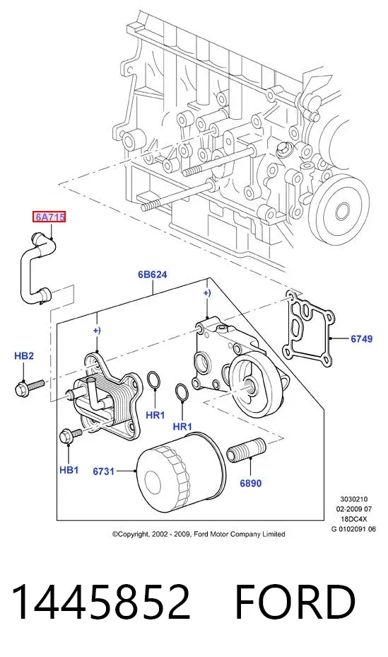  1445852 Ford
