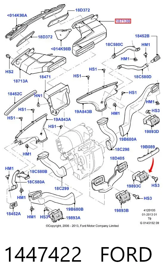  1447422 Ford