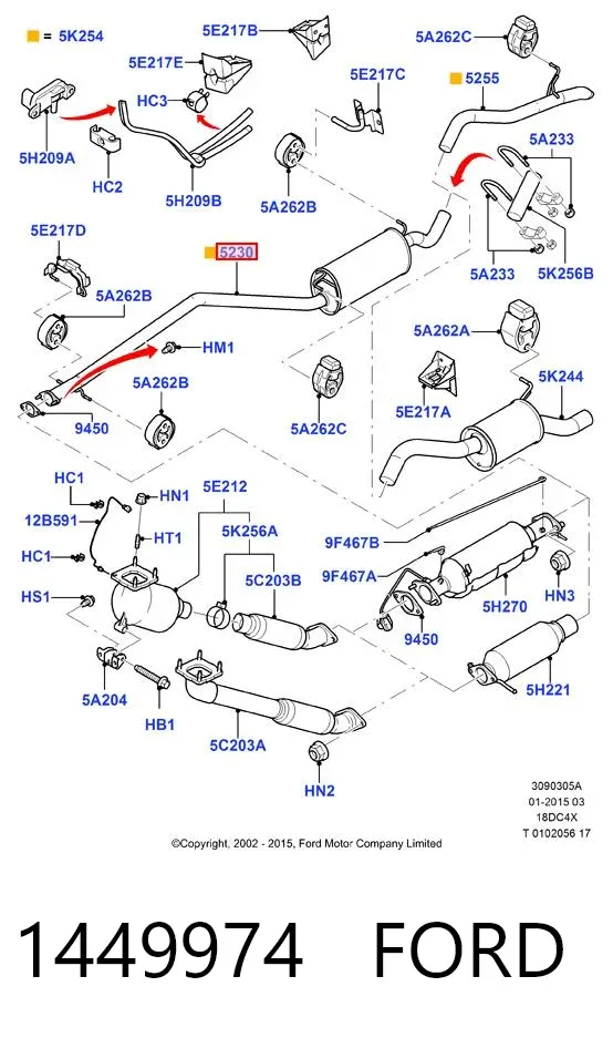Глушник, центральна частина 1449974 Ford