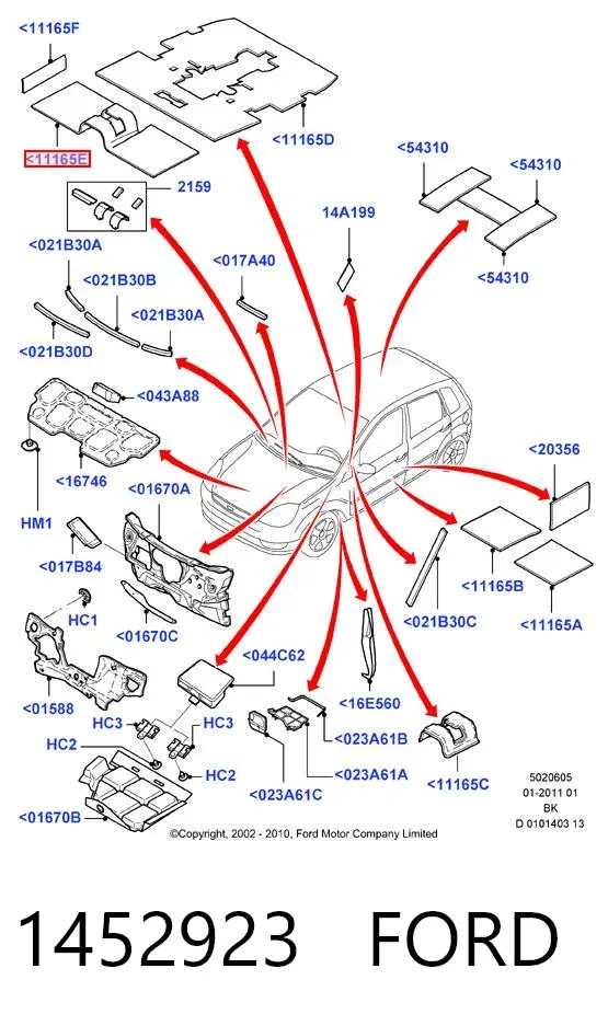  1452923 Ford