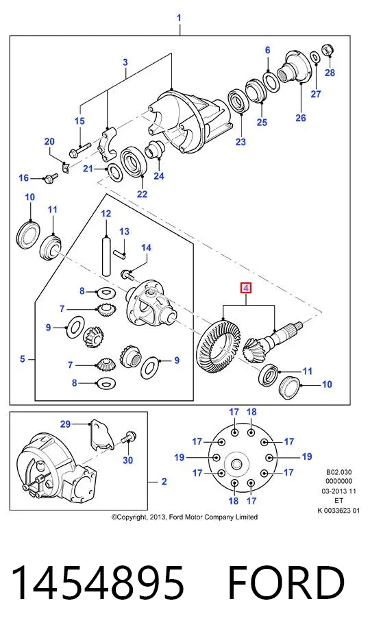  1454895 Ford