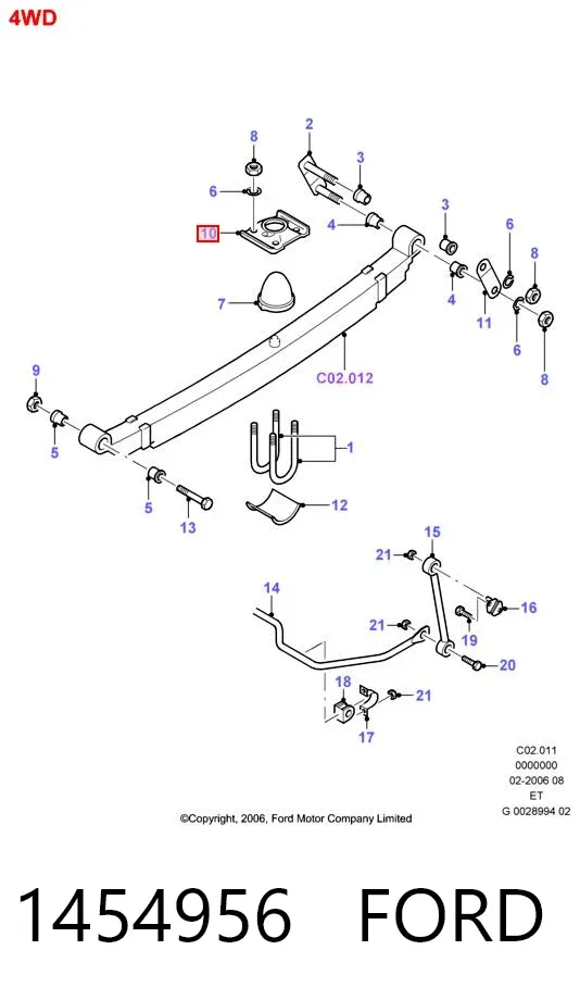  1454956 Ford