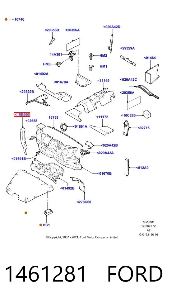  1461281 Ford