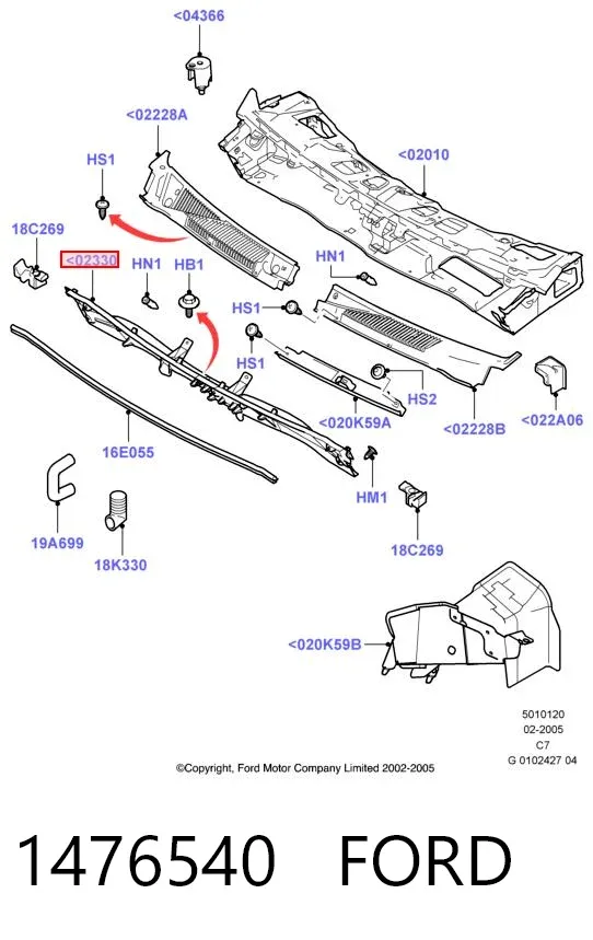  1476540 Ford
