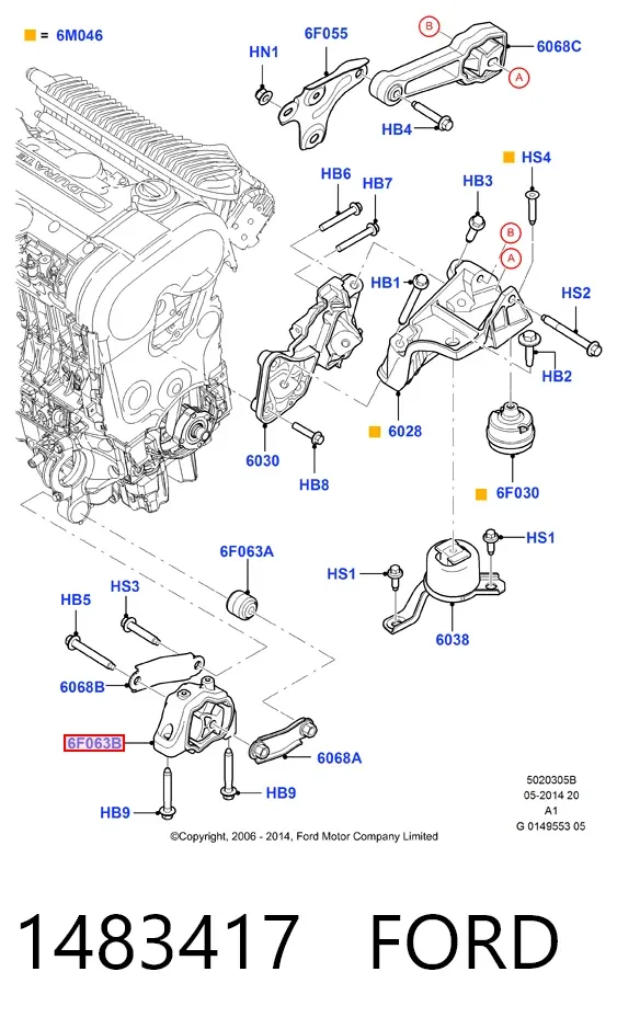  1483417 Ford