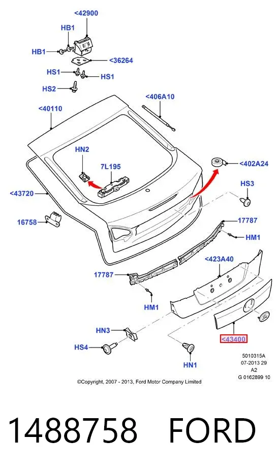  1488758 Ford
