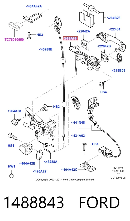  1488843 Ford