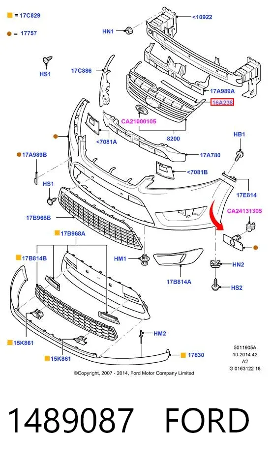  1489087 Ford