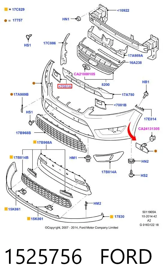  1525756 Ford