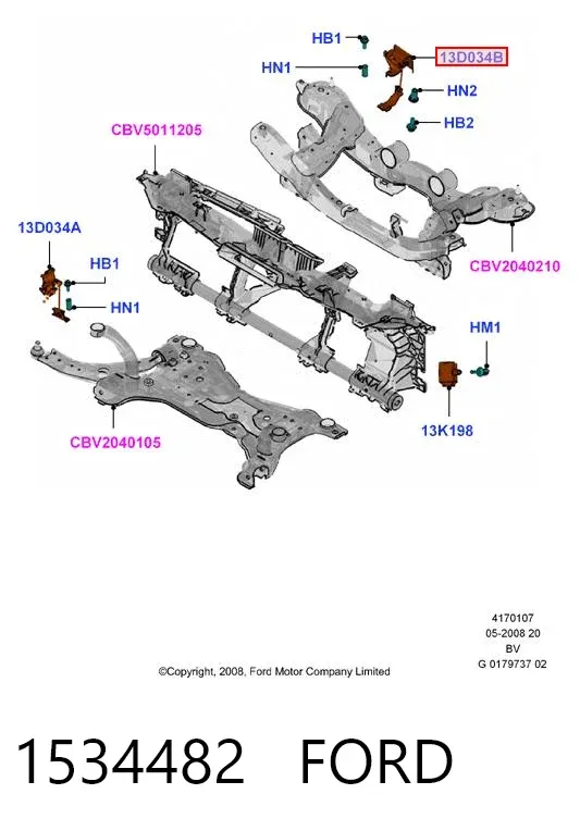  1534482 Ford