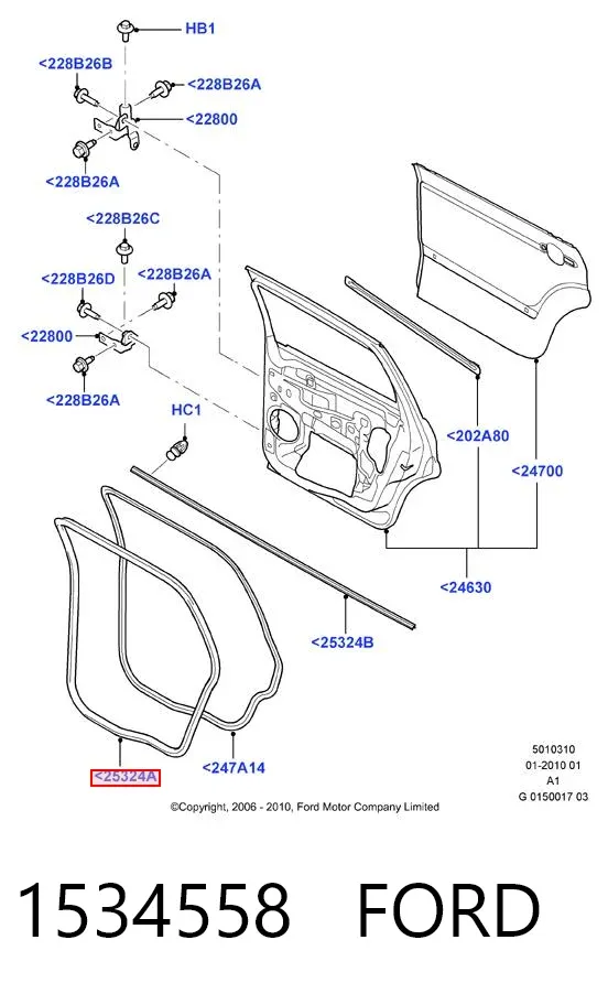  1534558 Ford
