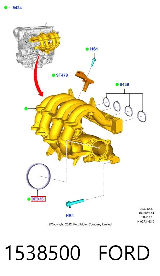  1538500 Ford