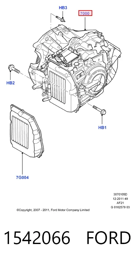 АКПП 1542066 Ford