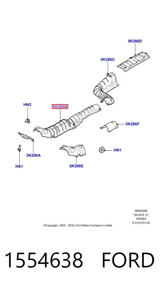  1554638 Ford