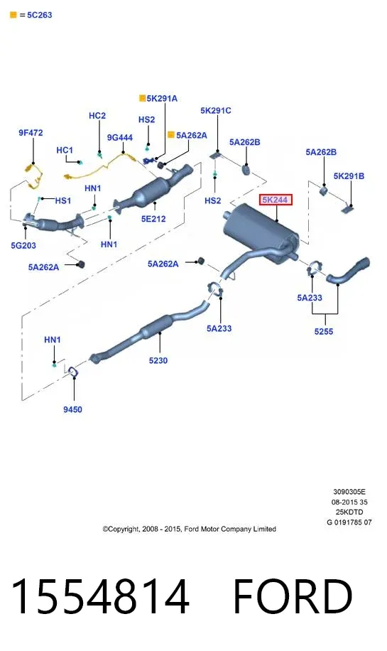  1554814 Ford