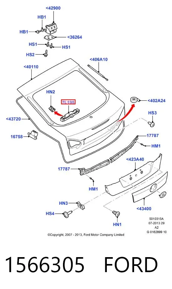  1566305 Ford