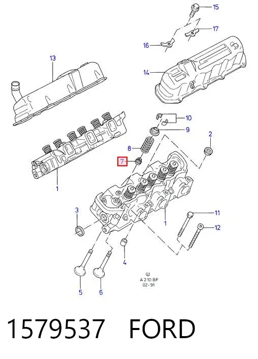 Сальник клапана 1579537 Ford