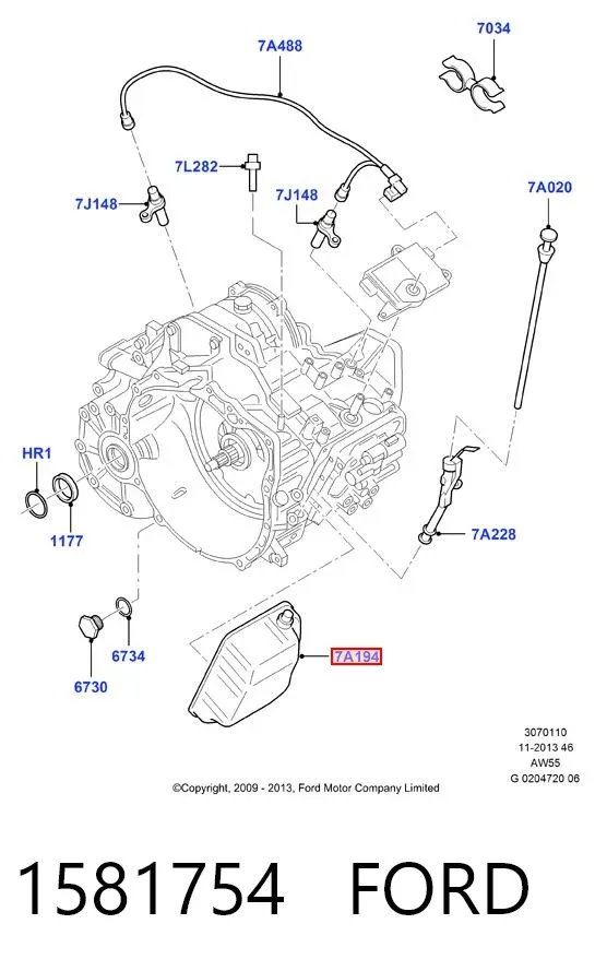  1581754 Ford