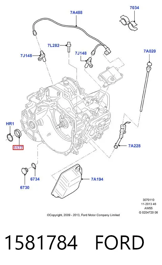  1581784 Ford