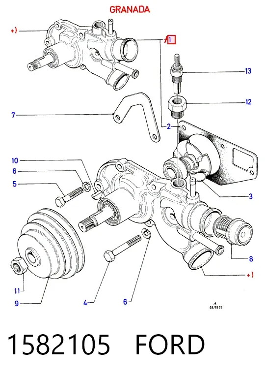 Помпа 120286 Peugeot/Citroen