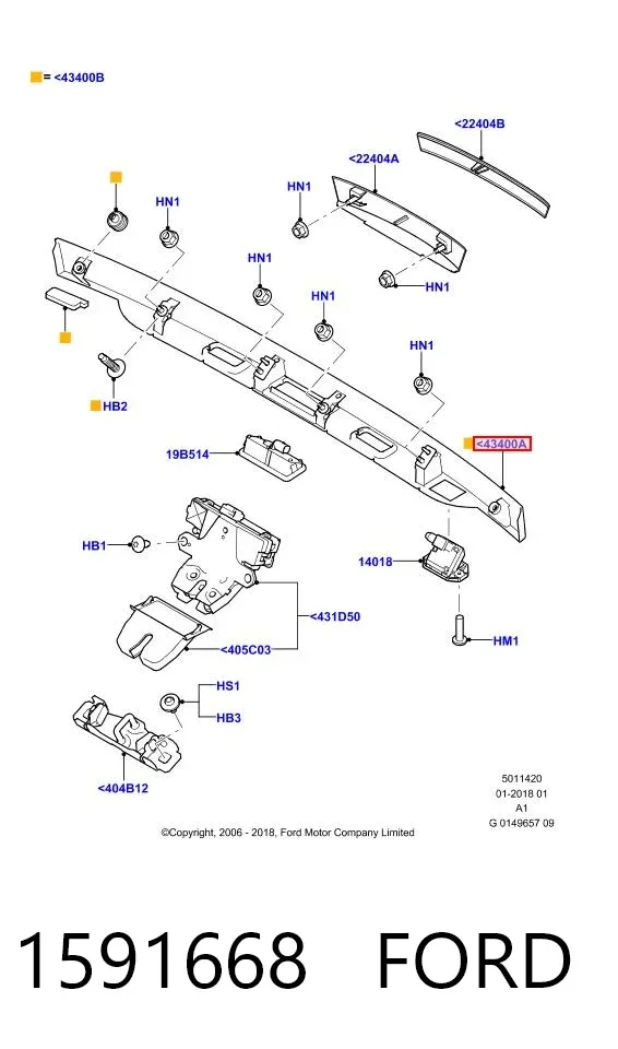  1591668 Ford