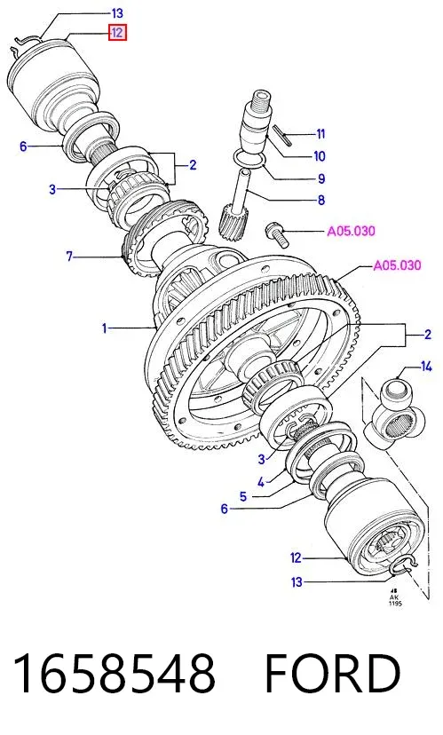  1658548 Ford