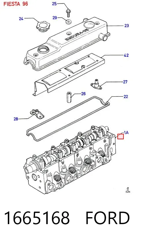 ГБЦ Ford Escort IV