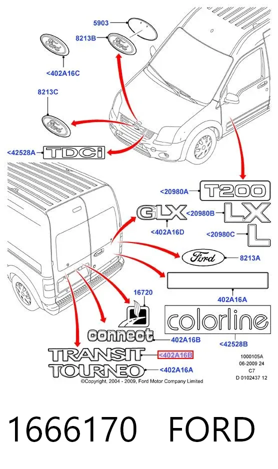  1666170 Ford