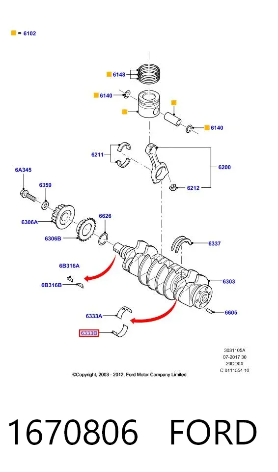  1670806 Ford