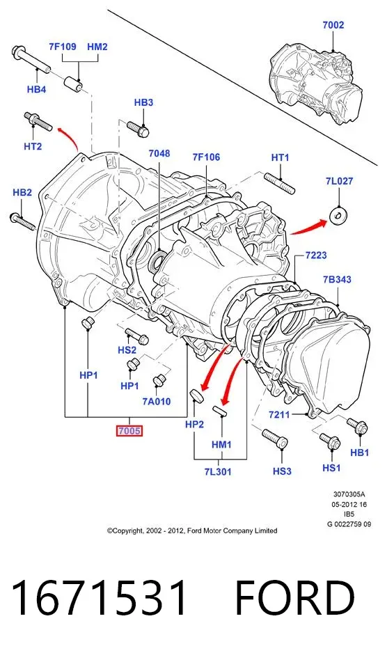  1671531 Ford