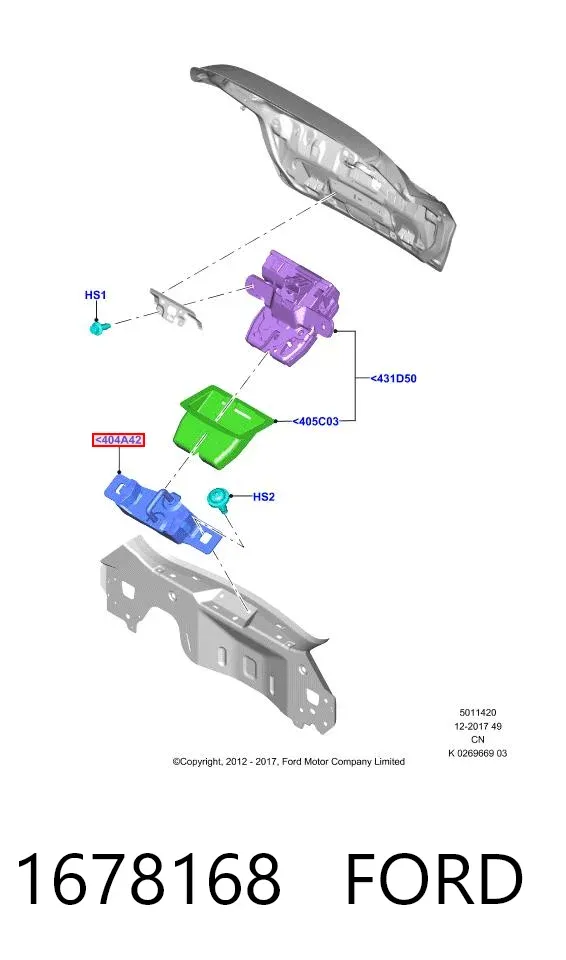  1678168 Ford