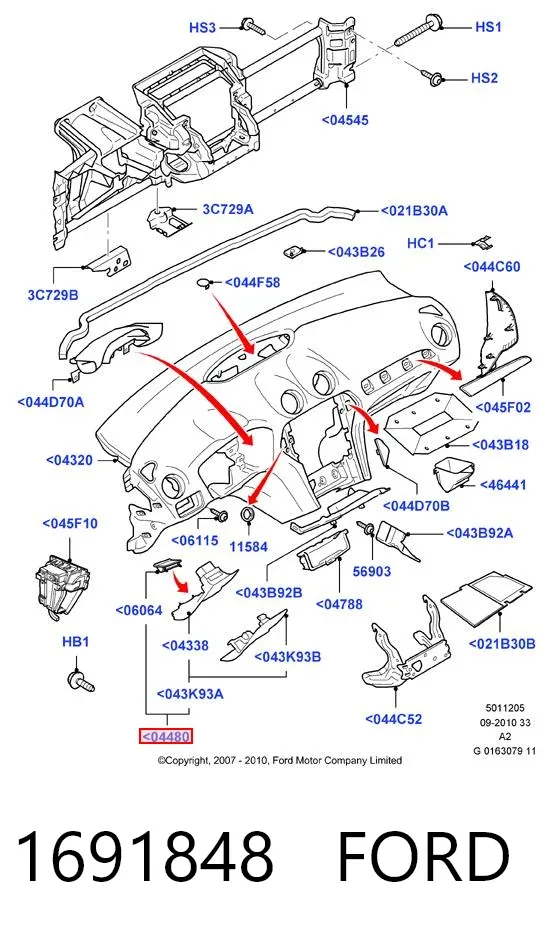  1691848 Ford