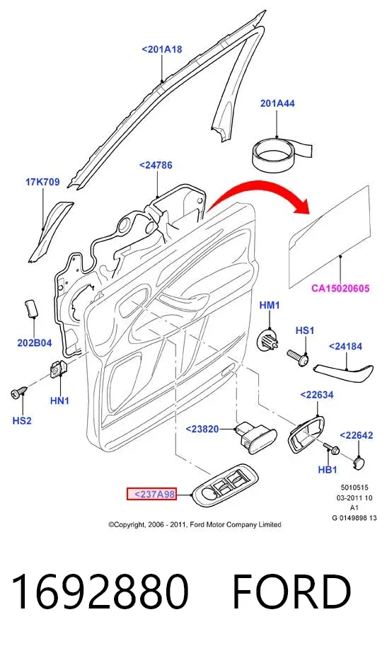  1692880 Ford