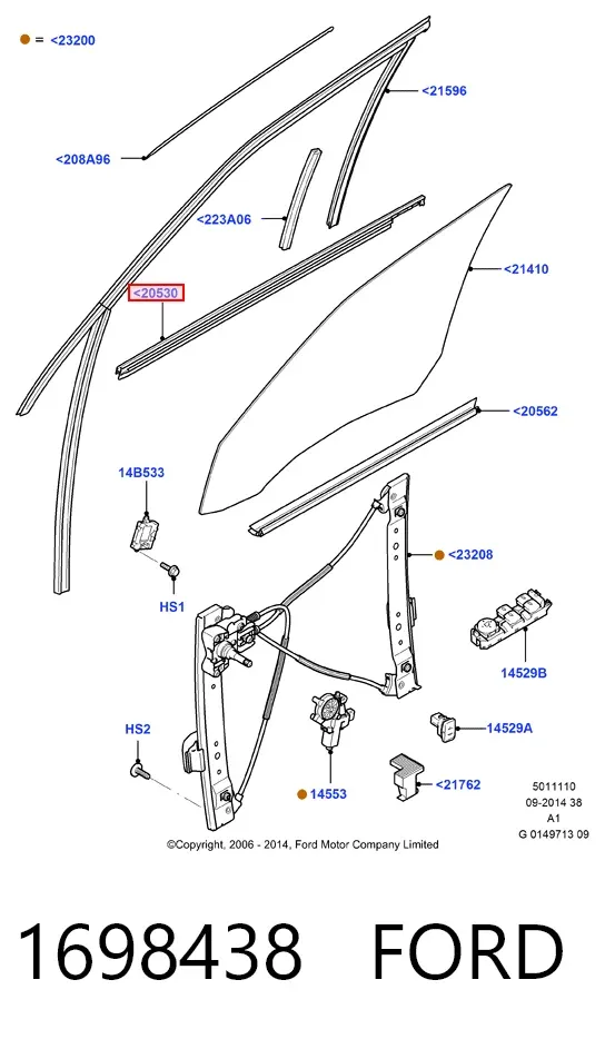  1698438 Ford