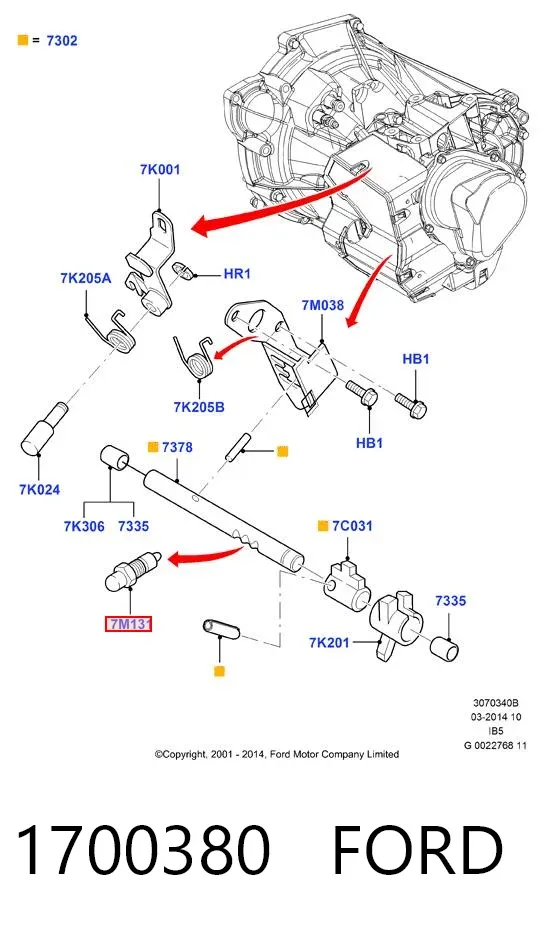  1700380 Ford