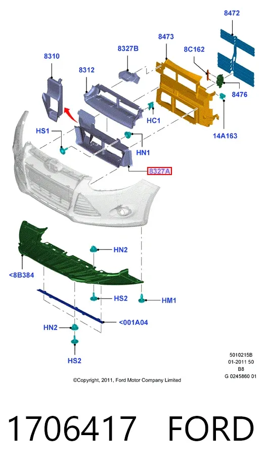  BM518314BC Ford