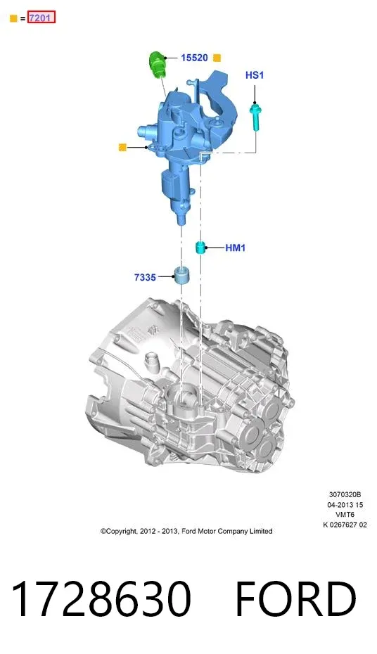  1728630 Ford