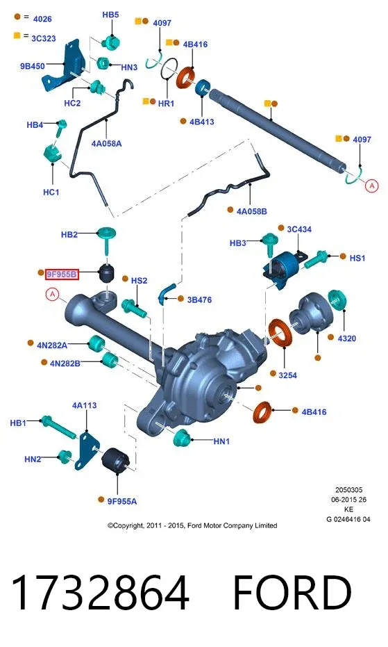  1732864 Ford