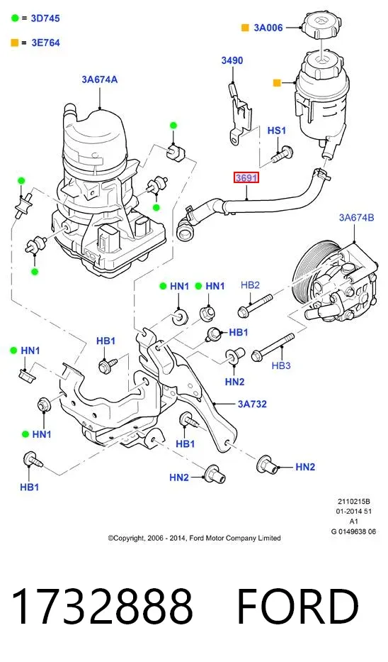  1732888 Ford