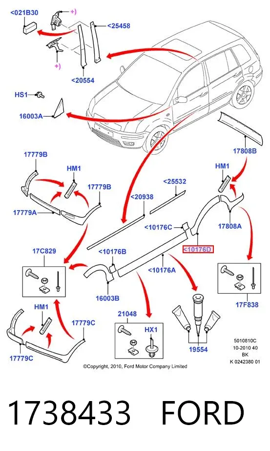  1738433 Ford