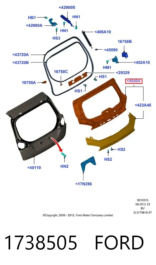  1738505 Ford