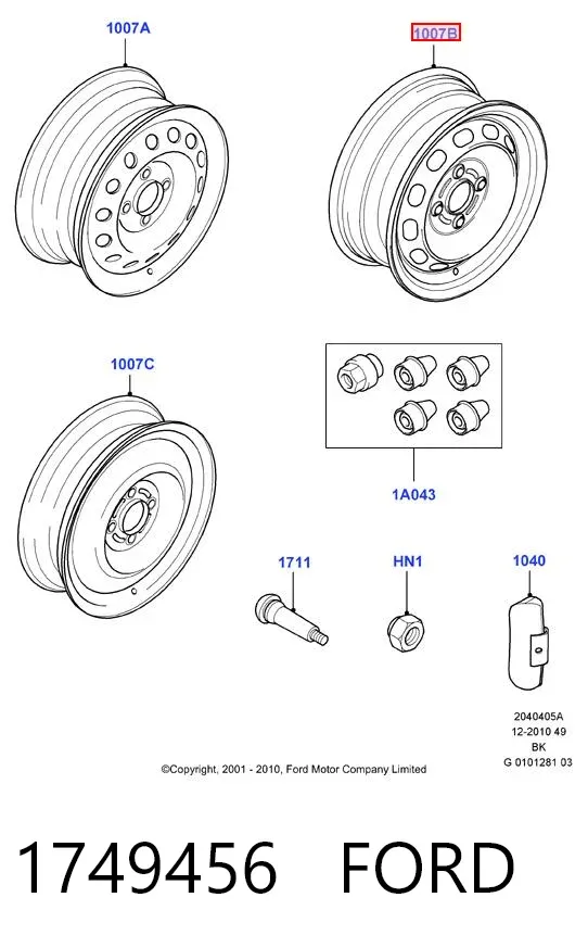  1749456 Ford