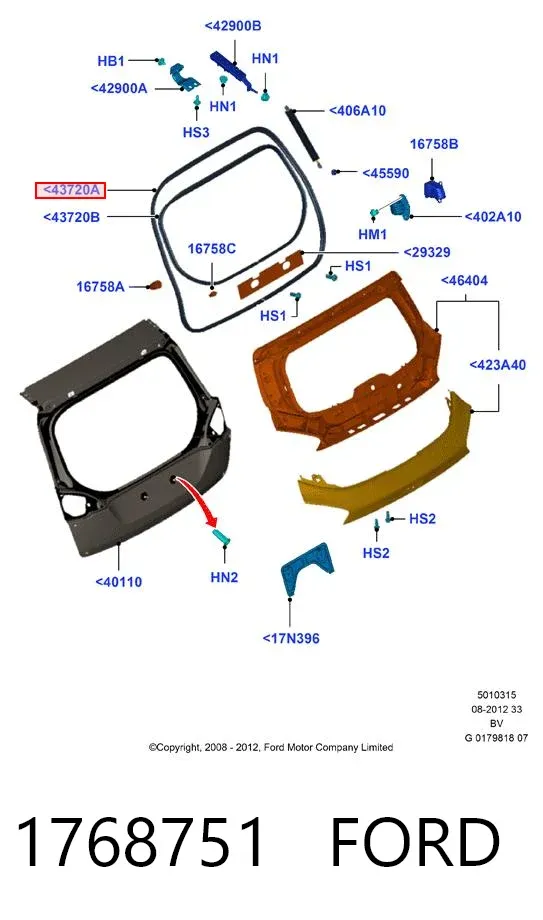  1768751 Ford