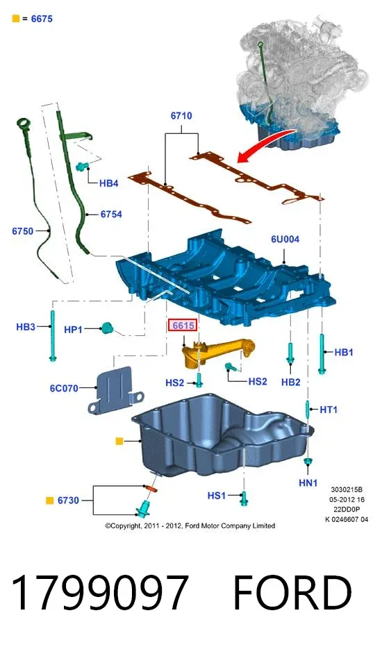  1799097 Ford