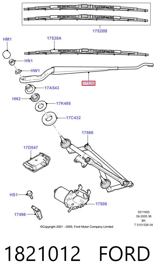  1821012 Ford