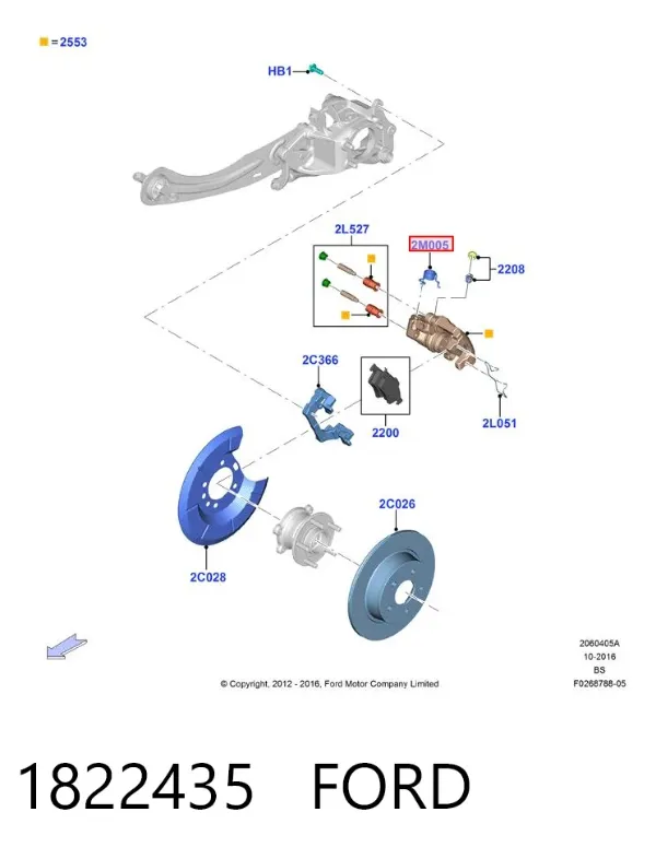  1822435 Ford