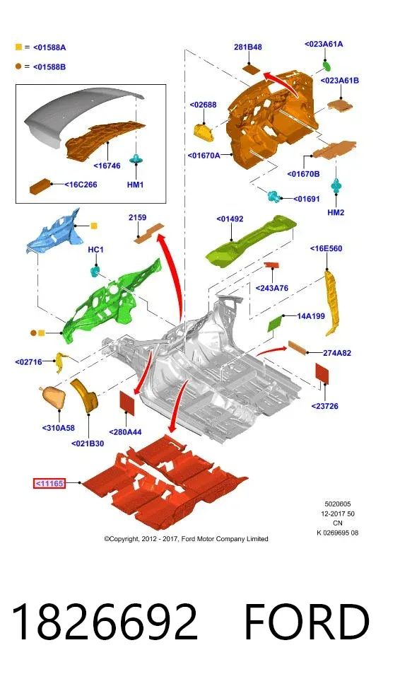  1826692 Ford