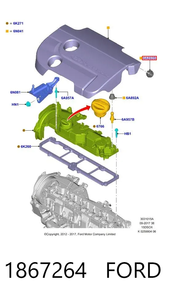  1867264 Ford