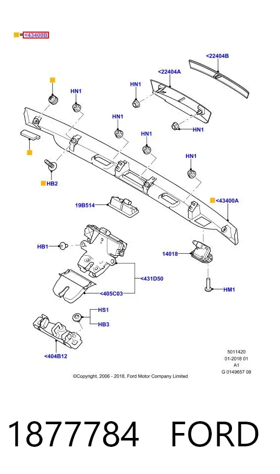  1877784 Ford