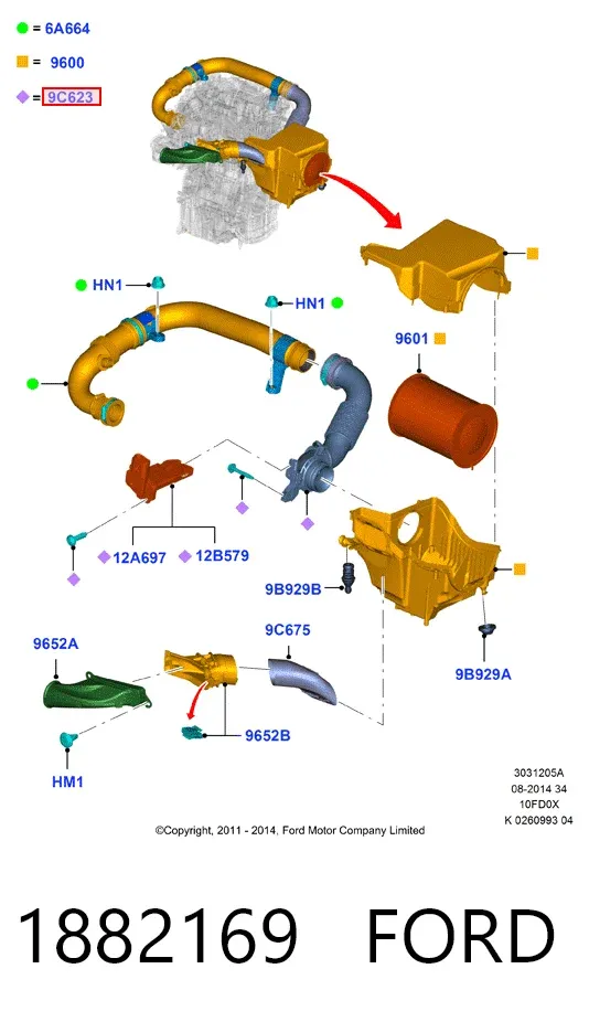  F1F19C623CC Ford